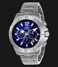 INVICTA Specialty 21464 Chronograph Blue Dial Stainless Steel Strap-0