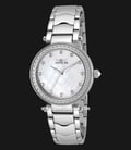 INVICTA Wildflower 22193 White Mother of Pearl Dial Stainless Steel Strap-0
