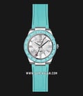 INVICTA Angel 22534 Silver Dial Light Blue Leather Strap-0