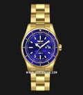 INVICTA Pro Diver 25811 Master Of The Oceans Blue Dial Gold Stainless Steel Strap-0