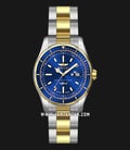 INVICTA Pro Diver 25815 Master Of The Oceans Blue Dial Dual Tone St. Steel Strap-0