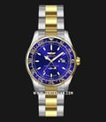 INVICTA Pro Diver 25826 Master Of The Oceans Blue Dial Dual Tone St. Steel Strap-0