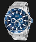 INVICTA Pro Diver 26075 Scuba Chronograph Blue Dial Stainless Steel Strap-0