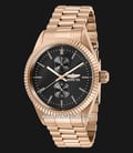 INVICTA Specialty 29432 Black Dial Rose Gold Stainless Steel Strap-0