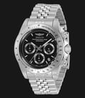 INVICTA Speedway 30989 Chronograph Black Dial Stainless Steel Strap-0