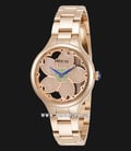INVICTA Wildflower 32089 Mother Of Pearl Dial Rose Gold Stainless Steel Strap-0