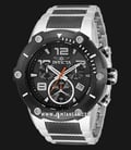 INVICTA Speedway 33283 Black Dial Dual Tone Stainless Steel Strap-0