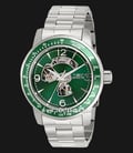 INVICTA Specialty 38553 Mechanical Green Dial Stainless Steel Strap-0
