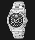 INVICTA Signature 7026 Chronograph Black Dial Stainless Steel Strap-0