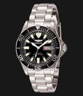 INVICTA Signature 7041 Automatic Black Dial Stainless Steel Strap-0