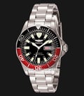 INVICTA Signature 7043 Automatic Black Dial Stainless Steel Strap-0