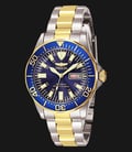 INVICTA Signature 7046 Automatic Blue Dial Dual Tone Stainless Steel Strap-0
