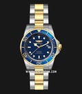 INVICTA Pro Diver 8928OB Automatic Blue Dial Dual Tone Stainless Steel Strap-0