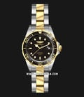 INVICTA Pro Diver 8934 Black Dial Dual Tone Stainless Steel Strap-0