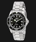 INVICTA Pro Diver 9307 Black Dial Stainless Steel Strap-0