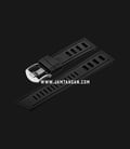Strap Isofrane ISO-IN-24mm-Black Rubber Silver Buckle-0
