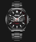 Jeep Grand Cherokee JPG900103MA Automatic Men Black Dial Black Stainless Steel Strap-0