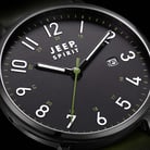 Jeep Montre Retro JPS500103M Men Black Dial Green Leather Strap-1