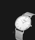 Jonas & Verus Y01646-Q3.WWWBW_X01646-Q3.WWWBW Collection Couple White Dial Stainless Steel Strap-1