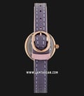 Jonas & Verus Lumiere L25.10.PWLED Ladies Mother of Pearl Dial Purple Leather Strap-2