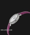 Jonas & Verus Lumiere X00719-Q3.WWWLRD Ladies Mother Of Pearl Dial Purple Leather Strap-2