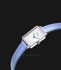 Jonas & Verus Just For Me X02059-Q3.WWWLL Ladies White Pattern Dial Light Blue Leather Strap-2