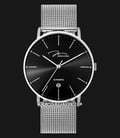Jonas & Verus Surging Y01544-A0.WWBBW Automatic Men Black Dial Stainless Steel Mesh Strap-0