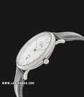 Jonas & Verus Surging Y01544-A0.WWWLH Automatic Men White Silver Dial Grey Leather Strap-2