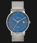 Jonas & Verus Automatic Surging Y01563-A0.WWLBW Automatic Men Blue Dial Stainless Steel Mesh Strap-0