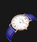 Jonas & Verus Real Y01646-Q3.PPWLL White Dial Blue Leather Strap-1