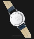 Jonas & Verus Discover Y02065-Q3.WWWLL White and Blue Dial Blue Leather Strap-2
