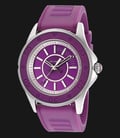 Juicy Couture 1900873 Rich Girl Purple Jelly Strap Watch-0