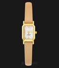Kate Spade 1YRU0637 Tiny Hudson Mother of Pearl Dial Beige Leather Strap-0