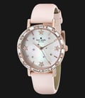 Kate Spade 1YRU0685 Metro Mother of Pearl Dial Pink Leather Band-0