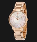 Kate Spade 1YRU0791 Gramercy Pearl Dial Rose Gold Stainless Steel Strap Watch-0