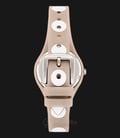 Kate Spade 1YRU0836 Rumsey White Dial Beige Silicone Strap Watch-2