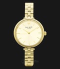 Kate Spade 1YRU0858 Holland Gold Tone Dial Stainless Steel Watch-0