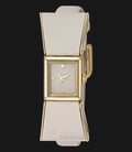 Kate Spade 1YRU0898 Kenmare Cream Dial Ladies Bow Shaped Leather Strap Watch-0