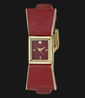 Kate Spade 1YRU0902 Kenmare Red Dial Red Leather Strap Watch-0