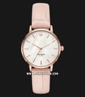 Kate Spade New York Metro KSW1425 Mother of Pearl Dial Pink Leather Strap-0