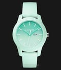 Lacoste 12.12 2000990 Ladies Green Dial Green Rubber Strap-0