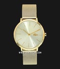 Lacoste Moon 2001000 Ladies Gold Dial Gold Mesh Strap-0
