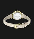 Lacoste Moon Mini 2001119 Ladies Champagne Dial Beige Leather Strap-2