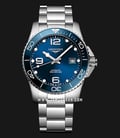 Longines HydroConquest L3.781.4.96.6 Automatic Sunray Blue Dial Stainless Steel Strap-0