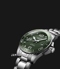 Longines HydroConquest L3.782.4.06.6 Automatic Green Matt Dial Stainless Steel Strap-1