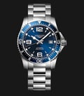 Longines HydroConquest L37424966 Automatic Sunray Blue Dial Stainless Steel Strap-0