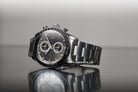 Lucien Piccard Grani LP-28004C-104 Chronograph Black Dial Stainless Steel Strap-1