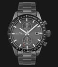 Lucien Piccard Grani LP-28004C-GM-104 Chronograph Grey Dial Grey Stainless Steel Strap-0