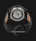 Lucien Piccard Sevilla II LP-28016A-BB-01 Automatic Skeleton Dial Black Leather Strap-1
