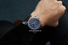 Lucien Piccard Holden LP-28017MF-03-BRW Chronograph Blue Dial Brown Leather Strap-2
